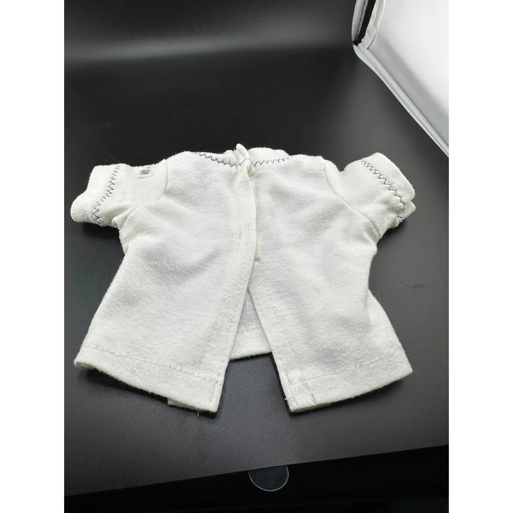 Coleco Cabbage Patch Kids 1980s White Shirt Navy Trim Boys Vtg 1983 Doll clothes